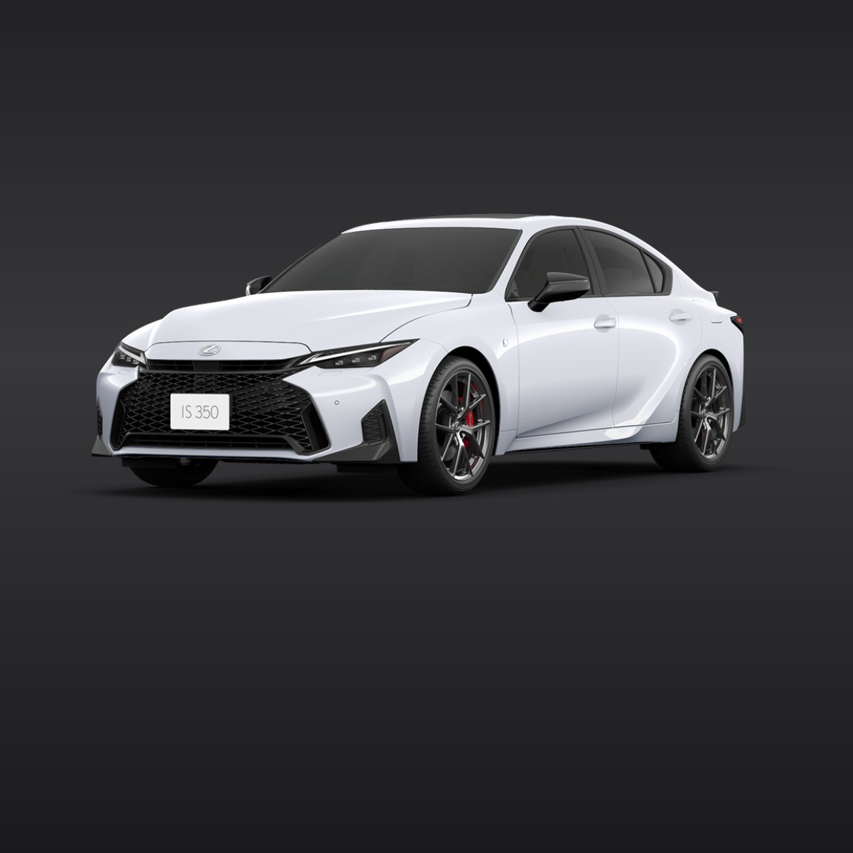 لکسوس IS 350 - نمای جانبی، رنگ White Nova